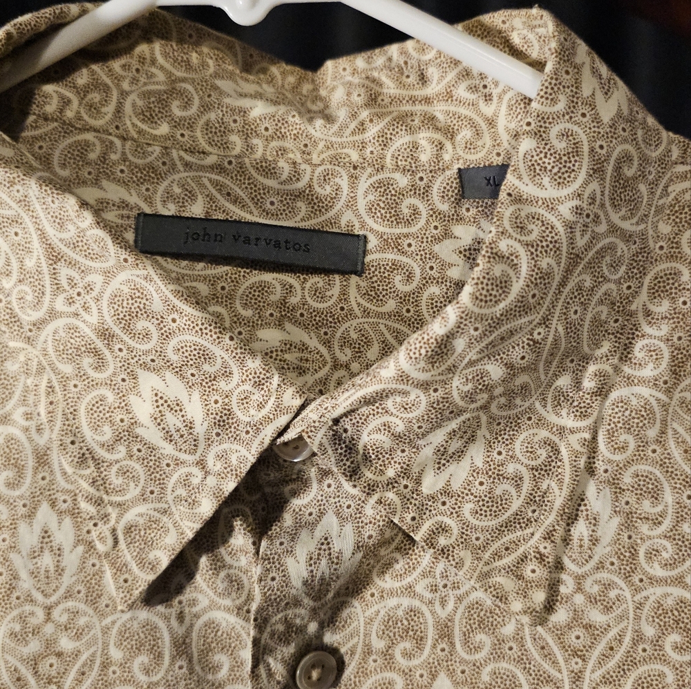 John Varvatos dress shirt Men XL